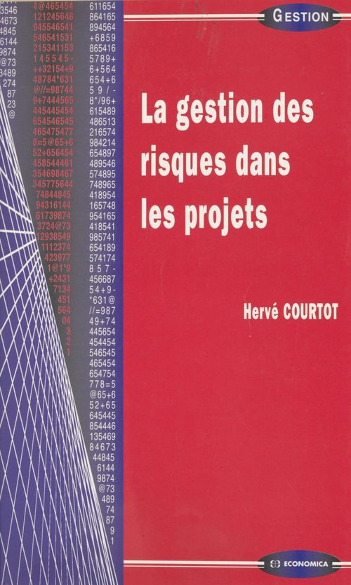 Couverture ebook de La gestion des risques dans les projets, de Courtot H.