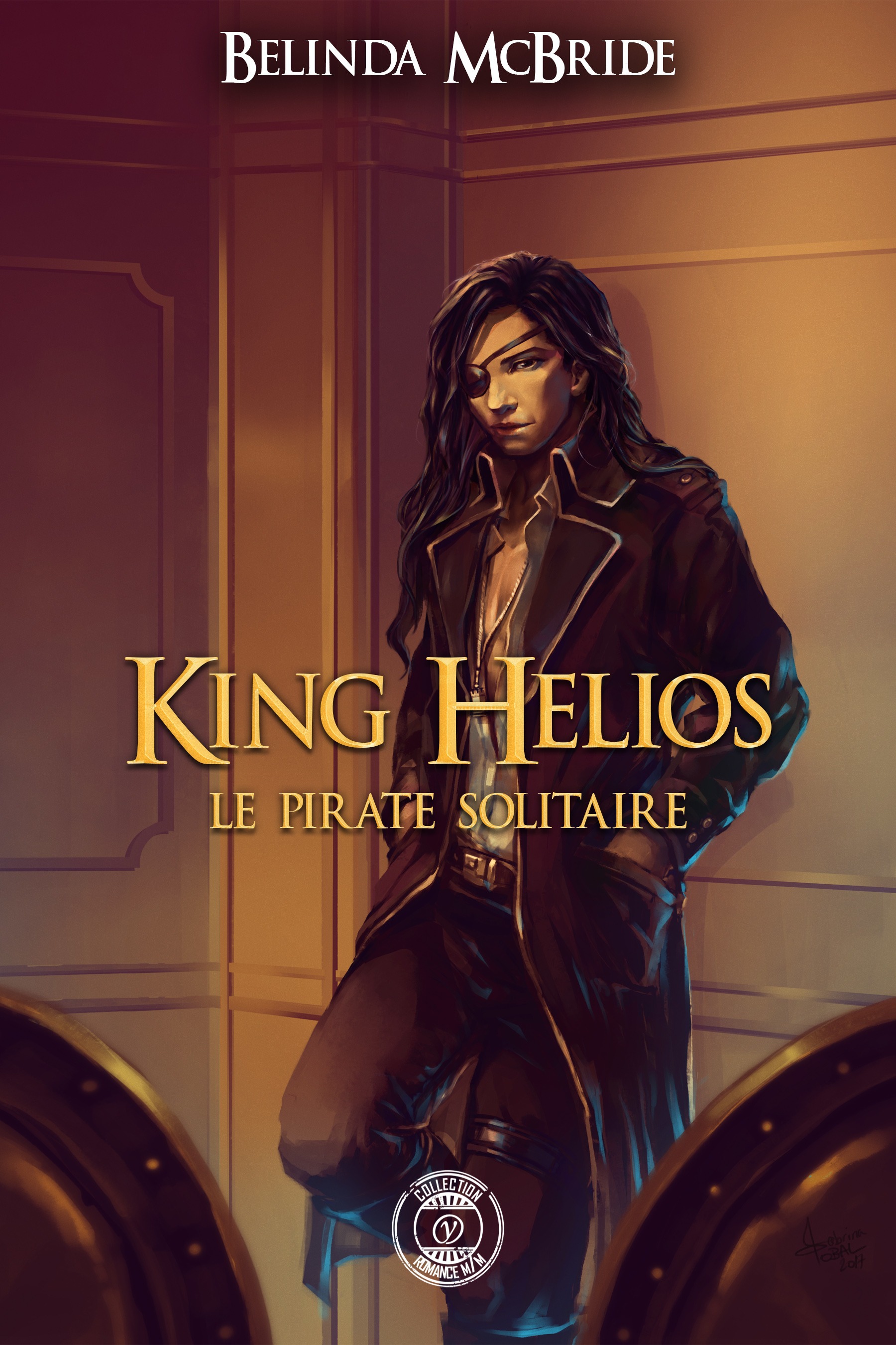 Couverture ebook de King Helios - 2 : Le pirate solitaire, de Belinda Mc Bride