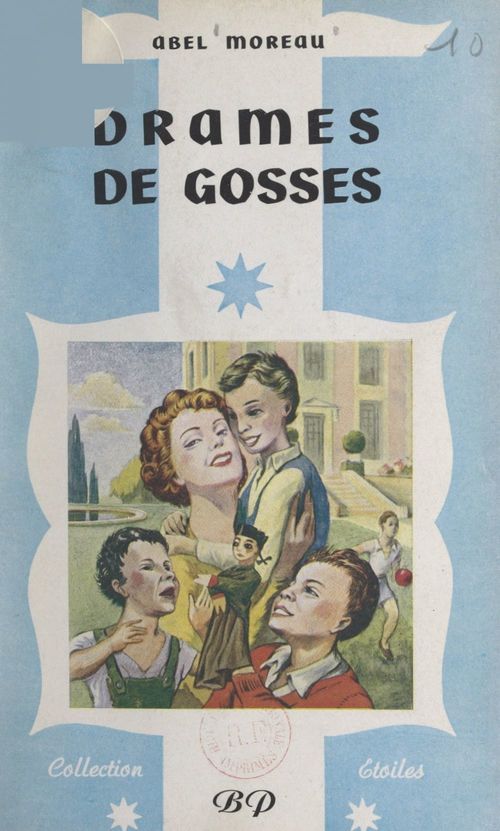 Couverture ebook de Drames de gosses, de Abel Moreau