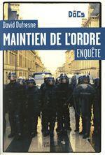 ebook cover of Maintien de l'ordre, by David Dufresne