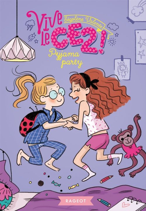 ebook cover of Vive le CE2 ! Pyjama party, by Ségolène Valente, Isabelle Maroger