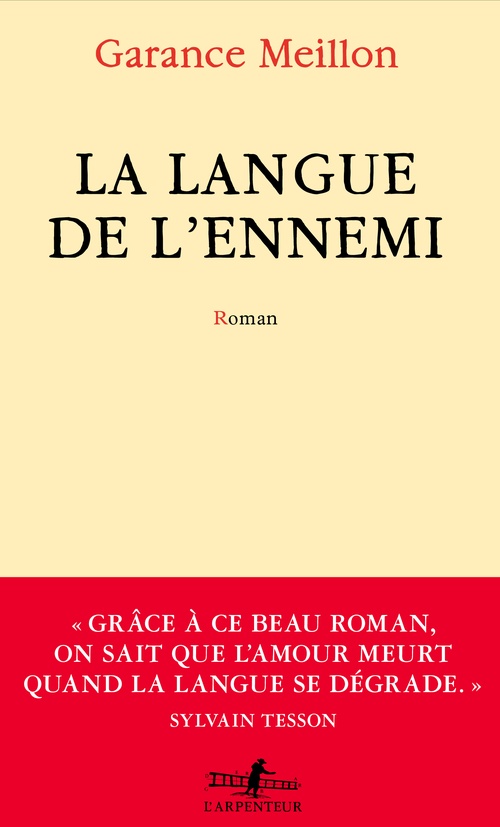 ebook cover of La langue de l'ennemi, by Garance Meillon