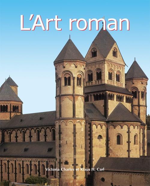 Couverture ebook de L'Art roman, de Victoria Charles