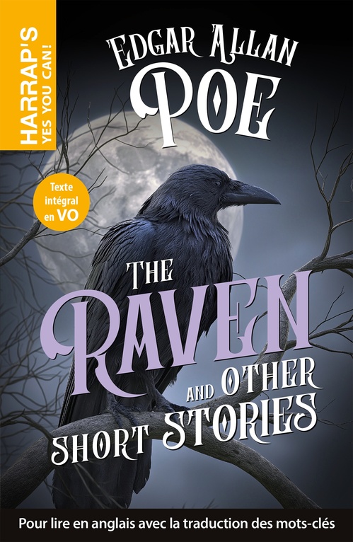 Couverture ebook de Harrap's Yes You Can - The Raven and other stories, de Edgar Allan Poe
