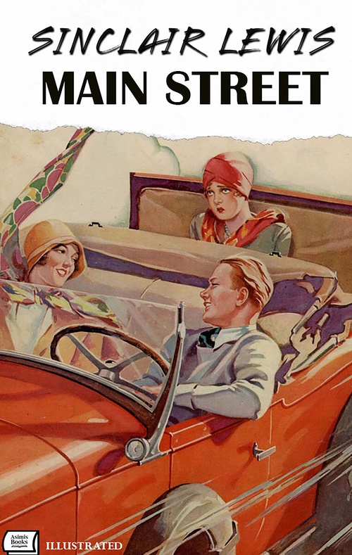 Couverture ebook de Main Street. Illustrated, de Sinclair Lewis
