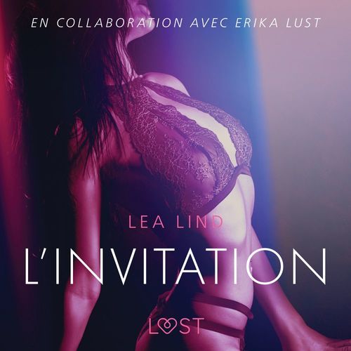 Couverture audiobook de L'Invitation - Une nouvelle érotique, de Lea Lind