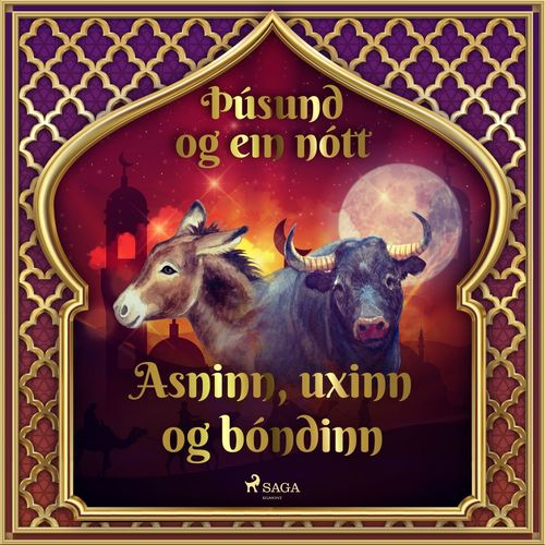 Couverture audiobook de Asninn, uxinn og bóndinn, de -  ÞUsund Og Ein Nott