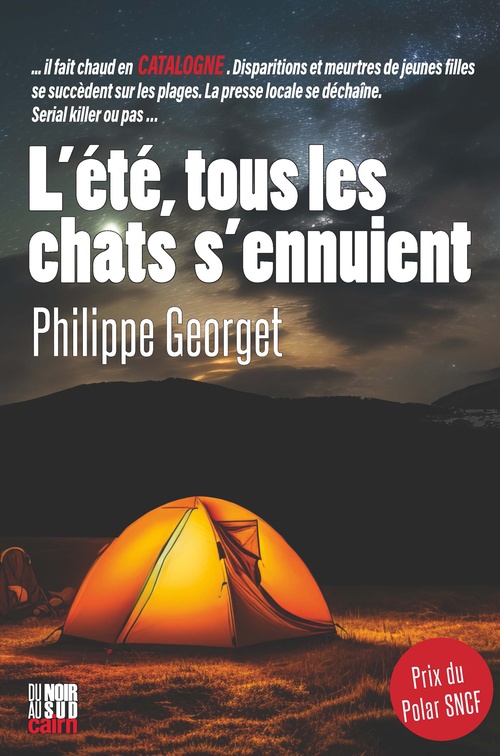 Couverture ebook de L'Été, tous les chats s'ennuient, de Philippe Georget