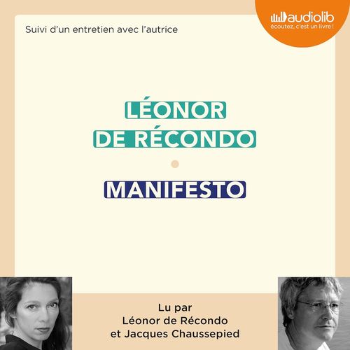 Couverture audiobook de Manifesto, de Léonor de Récondo