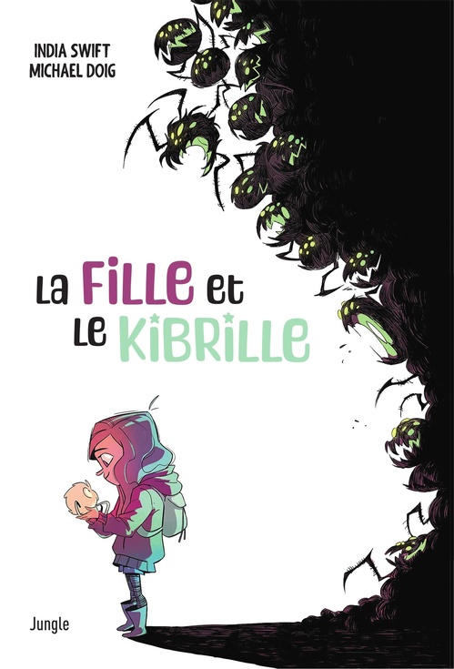 Couverture ebook de La fille et le kibrille, de India Swift