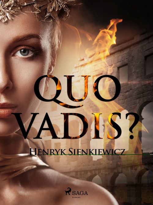 ebook cover of Quo vadis?, by Henryk Sienkiewicz