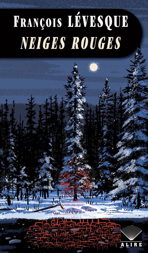 Couverture ebook de Neiges rouges, de François Lévesque