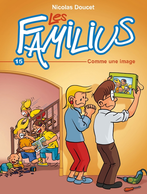 Couverture ebook de Les Familius, Comme une image, de Nicolas Doucet