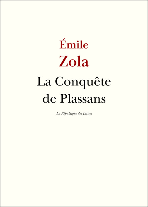 ebook cover of La Conquête de Plassans, by Émile Zola