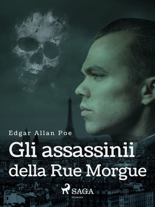 ebook cover of Gli assassinii della Rue Morgue, by Edgar Allan Poe