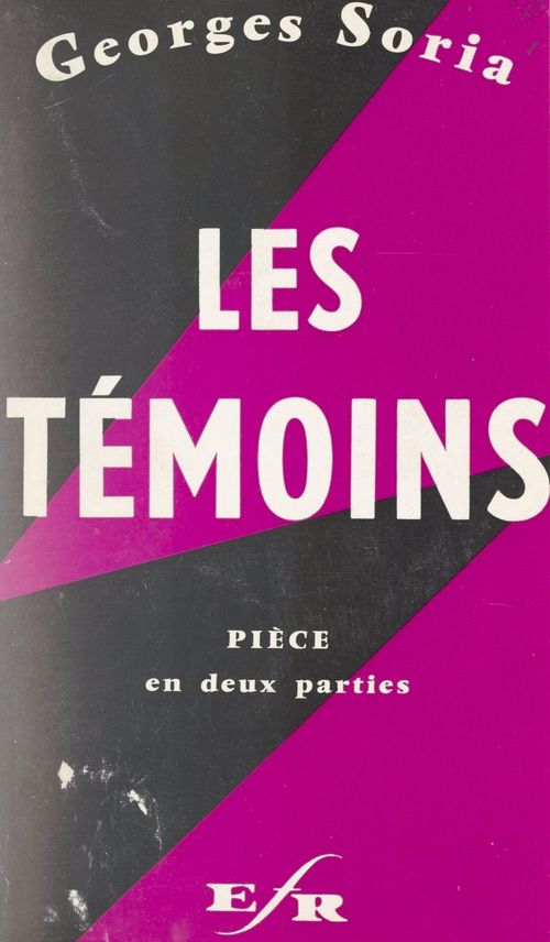 ebook cover of Les témoins, by Georges Soria