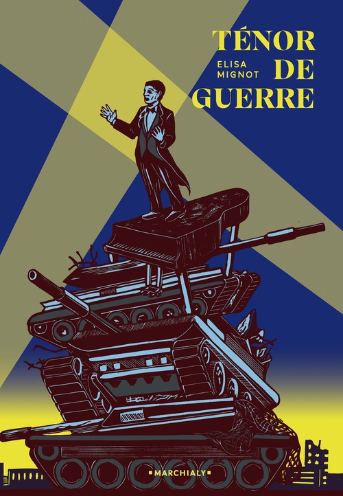 Couverture ebook de Ténor de guerre, de Elisa MIGNOT