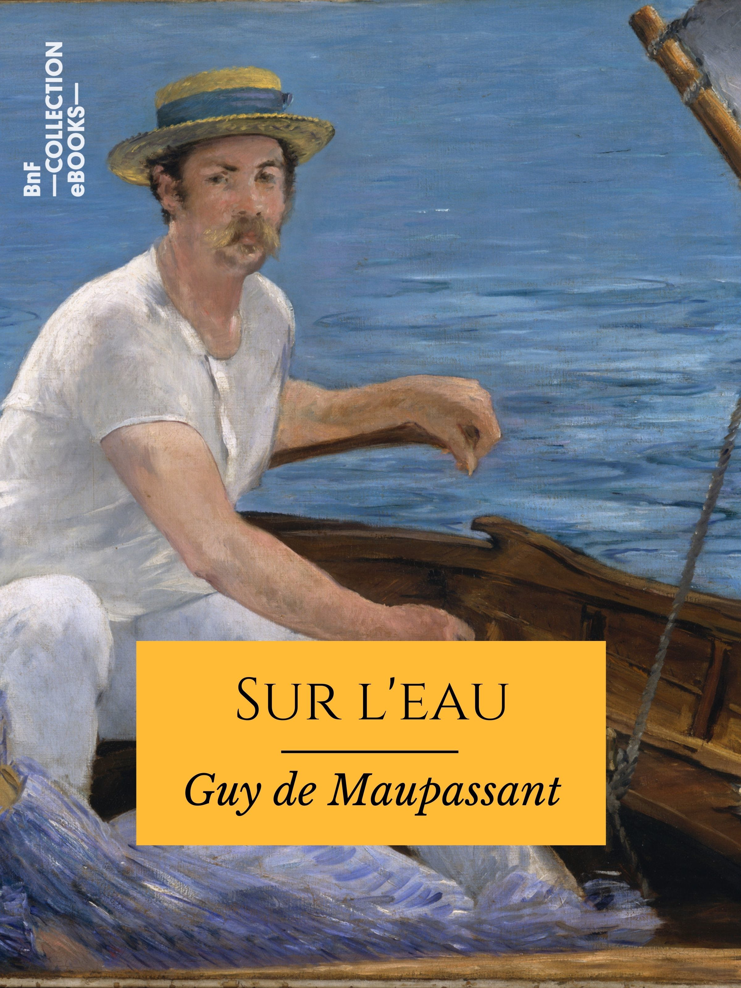 Couverture ebook de Sur l'eau, de Guy De Maupassant