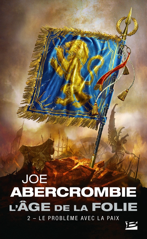 ebook cover of L'Âge de la folie, T2 : Le Problème avec la paix, by Joe Abercrombie