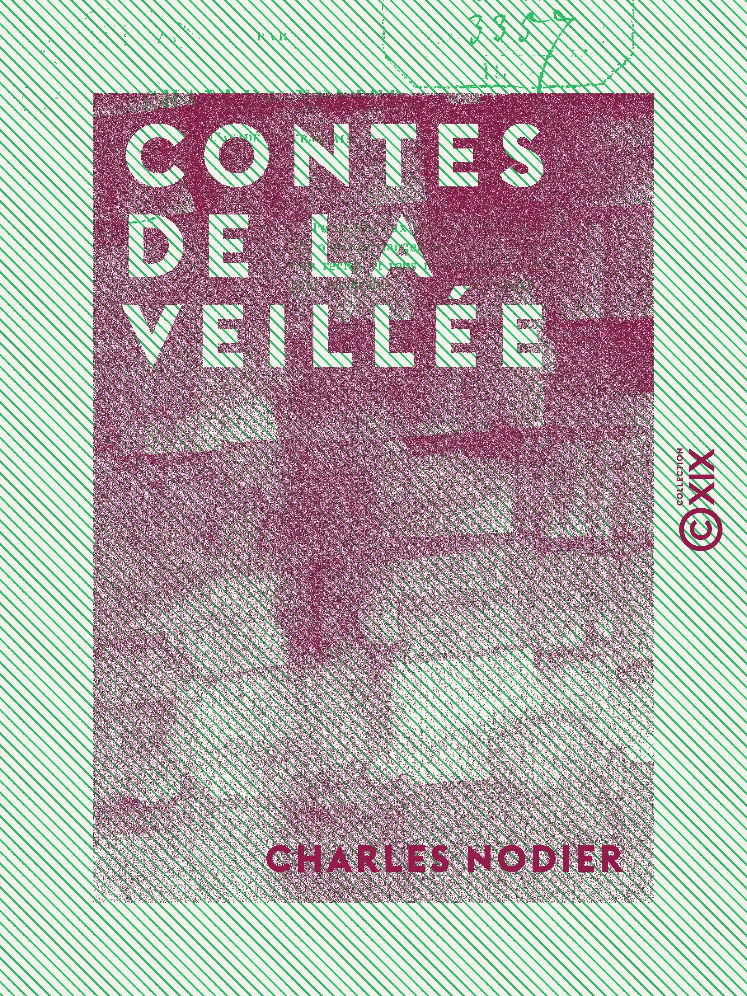 Couverture ebook de Contes de la veillée, de Charles Nodier