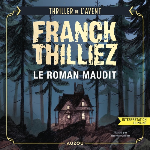 Couverture audiobook de Le Roman Maudit, de Franck Thilliez