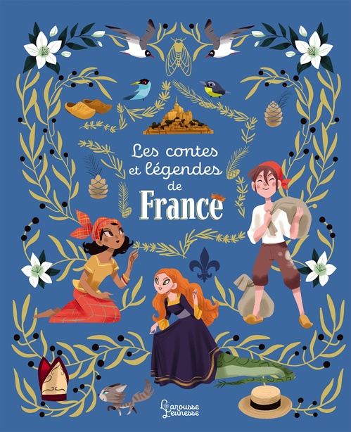 Couverture ebook de Contes et légendes des régions de France, de Muriel Zürcher