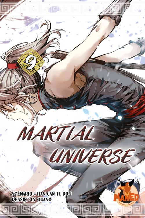 ebook cover of Martial Universe T09, by Tian Can Tu Dou