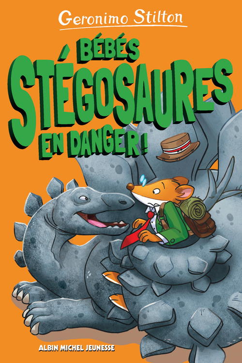 ebook cover of Bébés stégosaures en danger ! - tome 6, by Geronimo Stilton