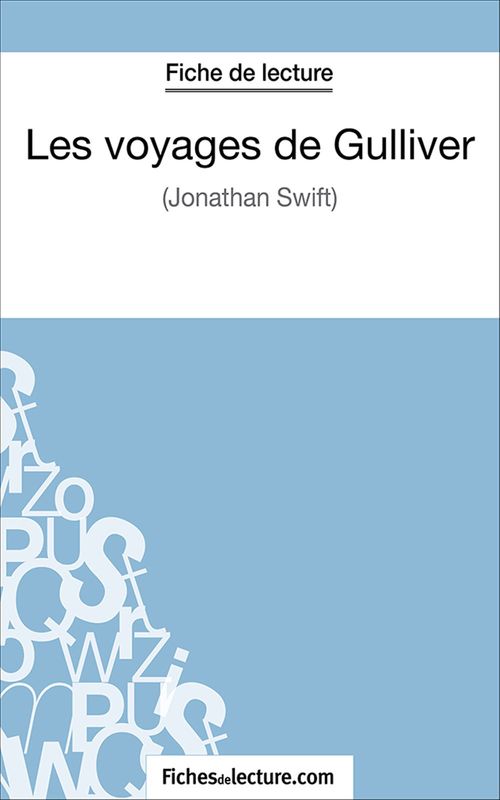 ebook cover of Les voyages de Gulliver, by Sophie Lecomte, Fichesdelecture.Com