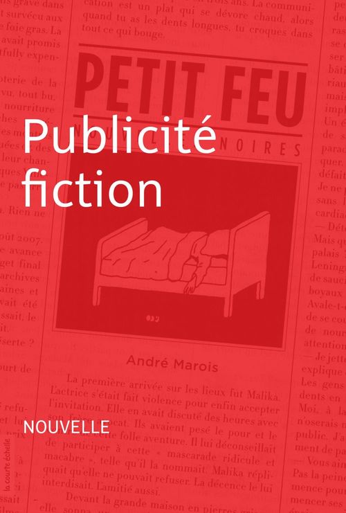 Couverture ebook de Publicité fiction, de André Marois