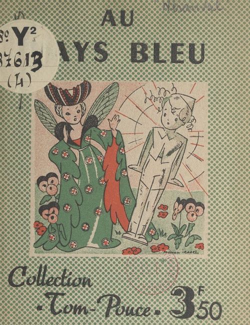 ebook cover of Au pays bleu, by Genevieve Neranval