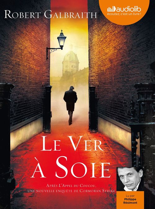 Couverture audiobook de Le Ver à soie, de Robert Galbraith