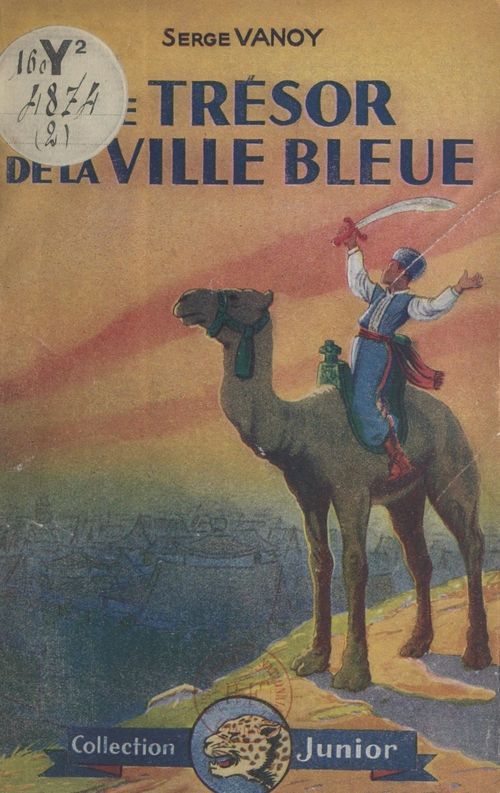 Couverture ebook de Le trésor de la ville bleue, de Serge Vanoy