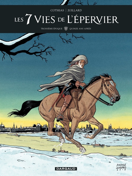 ebook cover of Les 7 Vies de l'épervier - 3ème époque - Tome 1 - Quinze ans après, by Patrick Cothias, André Juillard