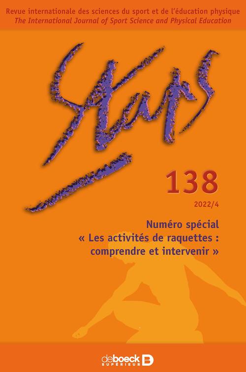Couverture ebook de Staps n° 138, de Collectif