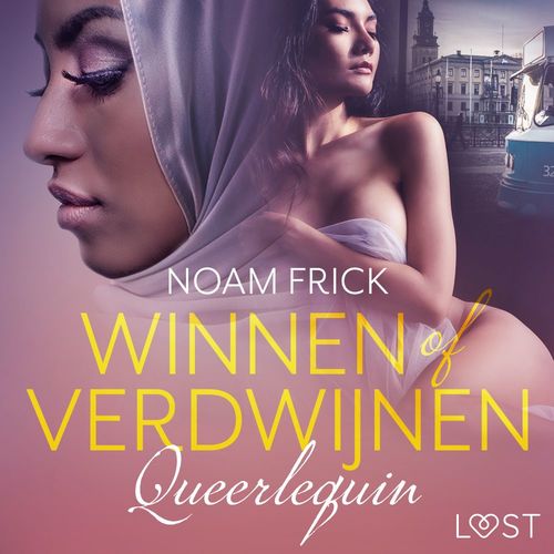 audiobook cover of Queerlequin: Winnen of verdwijnen - erotisch verhaal, by Noam Frick