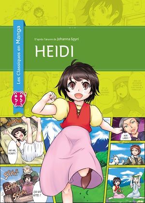 Couverture ebook de Heidi, de Johanna Spyri, Gyugo Yamada