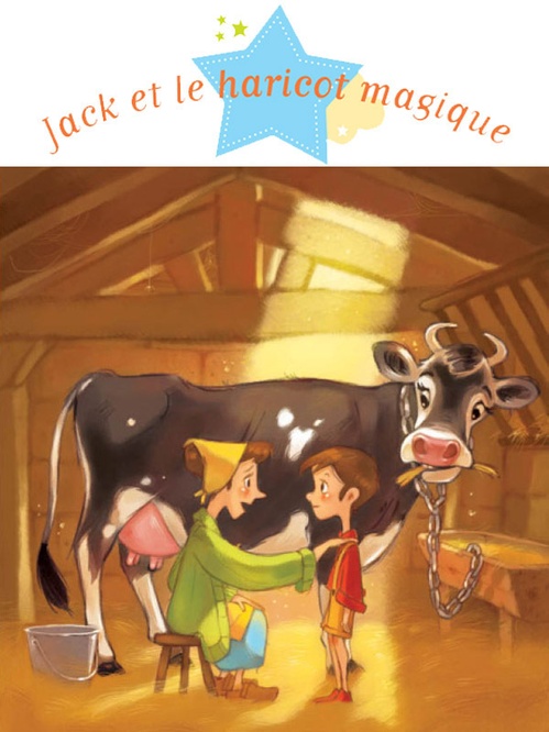 Couverture ebook de Jack et le haricot magique, de Christelle Chatel, Céline Riffard