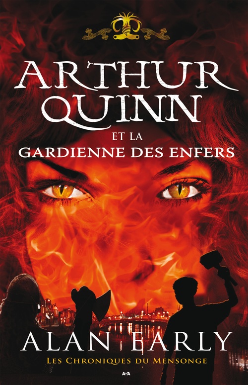 Couverture ebook de Arthur Quinn et la gardienne des enfers, de Alan Early