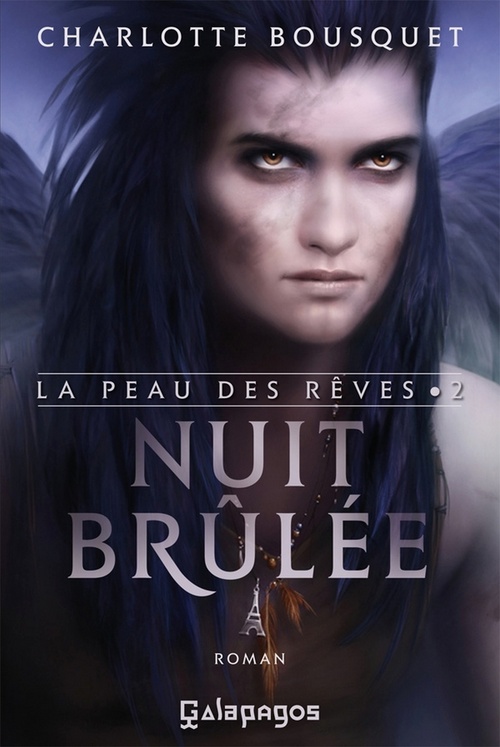 ebook cover of La peau des rêves - Tome 2 Nuit brûlée, by Charlotte Bousquet