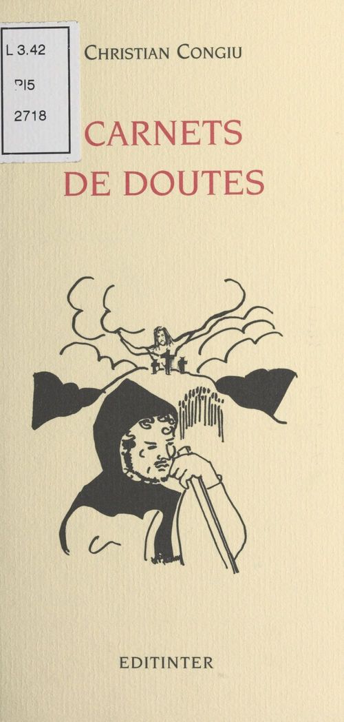 Couverture ebook de Carnets de doutes, de Christian Congiu