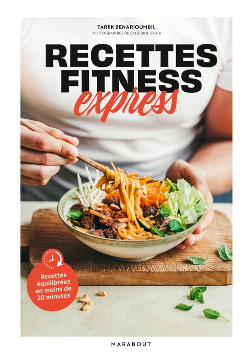 ebook cover of Recettes fitness express, by Tarek Benarioumbil @recettes.fitness.express