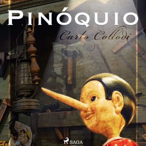 Couverture audiobook de Pinóquio, de Carlo Collodi