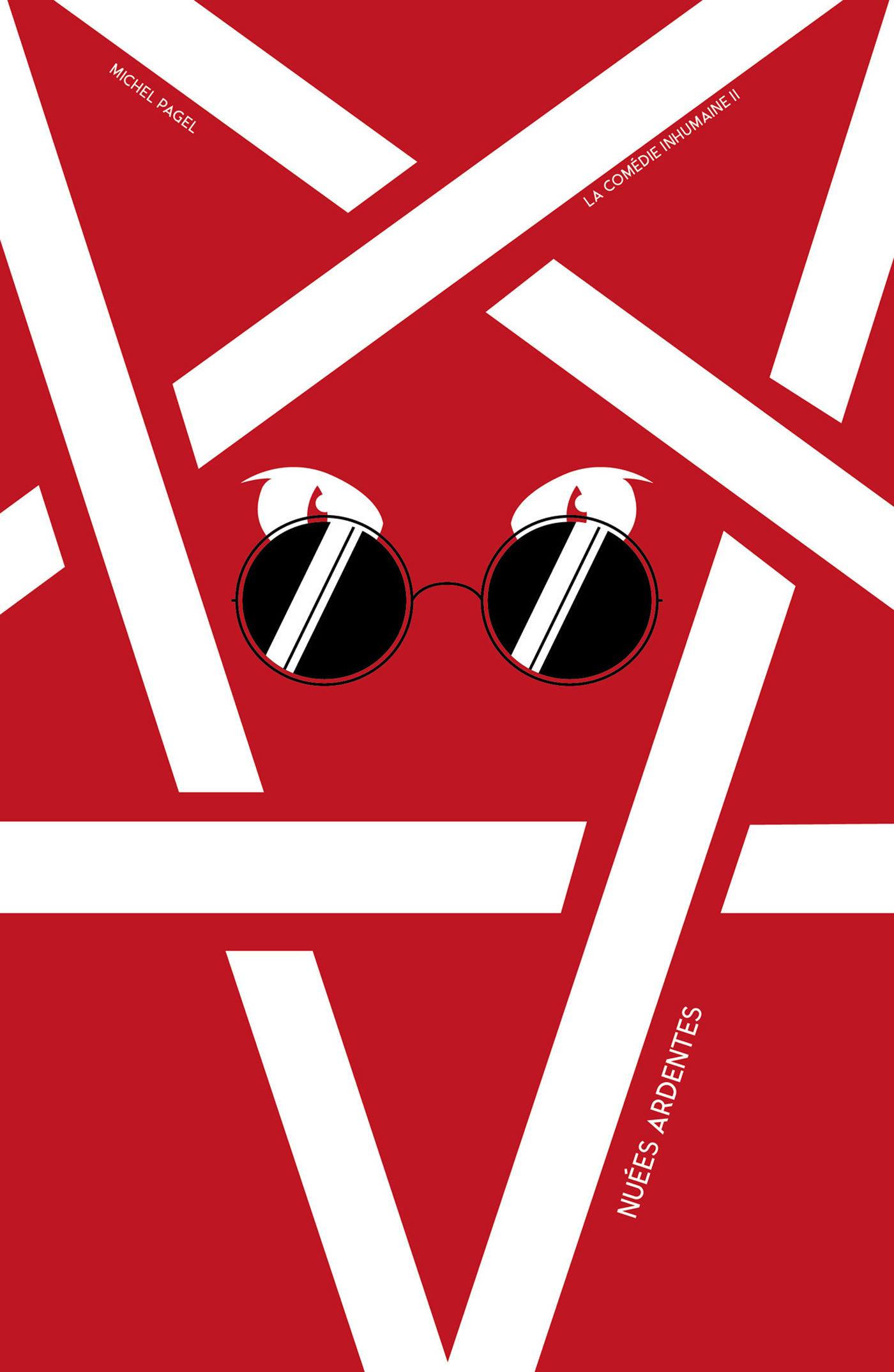 Couverture ebook de Nuées ardentes, de Michel Pagel