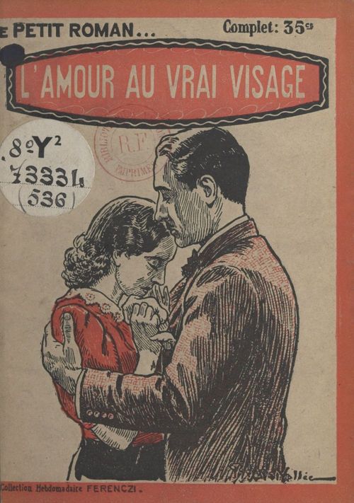 ebook cover of L'amour au vrai visage, by Max Dervioux