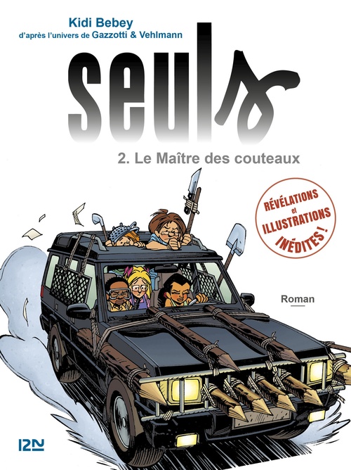 ebook cover of Seuls - tome 2 Le maître des couteaux, by Kidi Bebey, Fabien Vehlmann