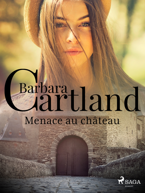 Couverture ebook de Menace au château, de Barbara Cartland
