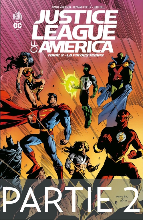 Couverture ebook de Justice League of America - Tome 2 - La fin des temps - 2ème partie, de Mark Millar, Grant Morrison