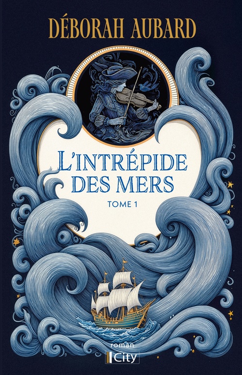 Couverture ebook de L'intrépide des mers, de Déborah Aubard