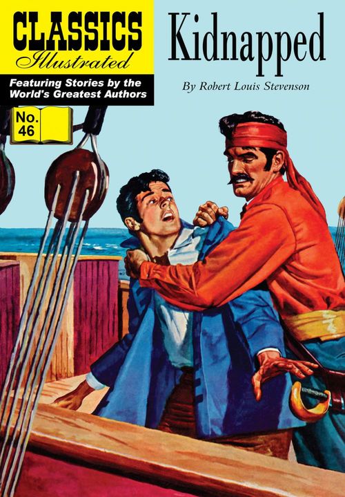 Couverture ebook de Kidnapped, de Robert Louis Stevenson